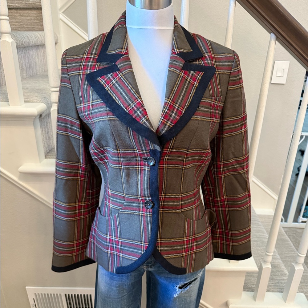 L.A.M.B. Plaid coat